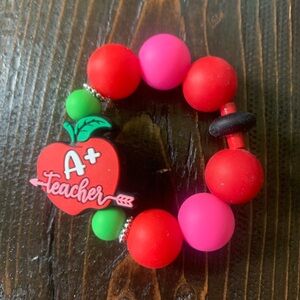 A+Teacher bracelet for your Stanley